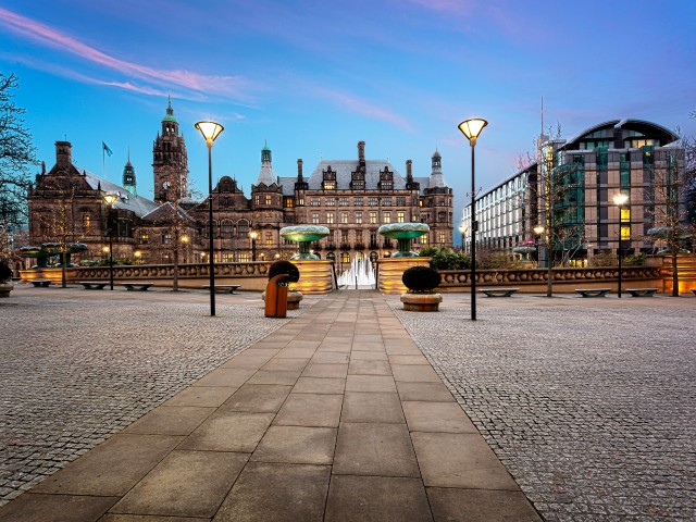 Sheffield peace gardens