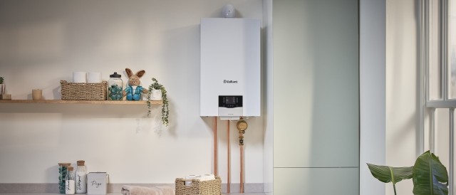 boiler in a kitchen