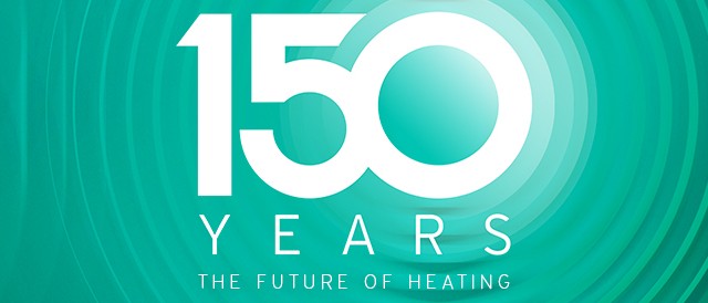 150 years logo for Vaillant