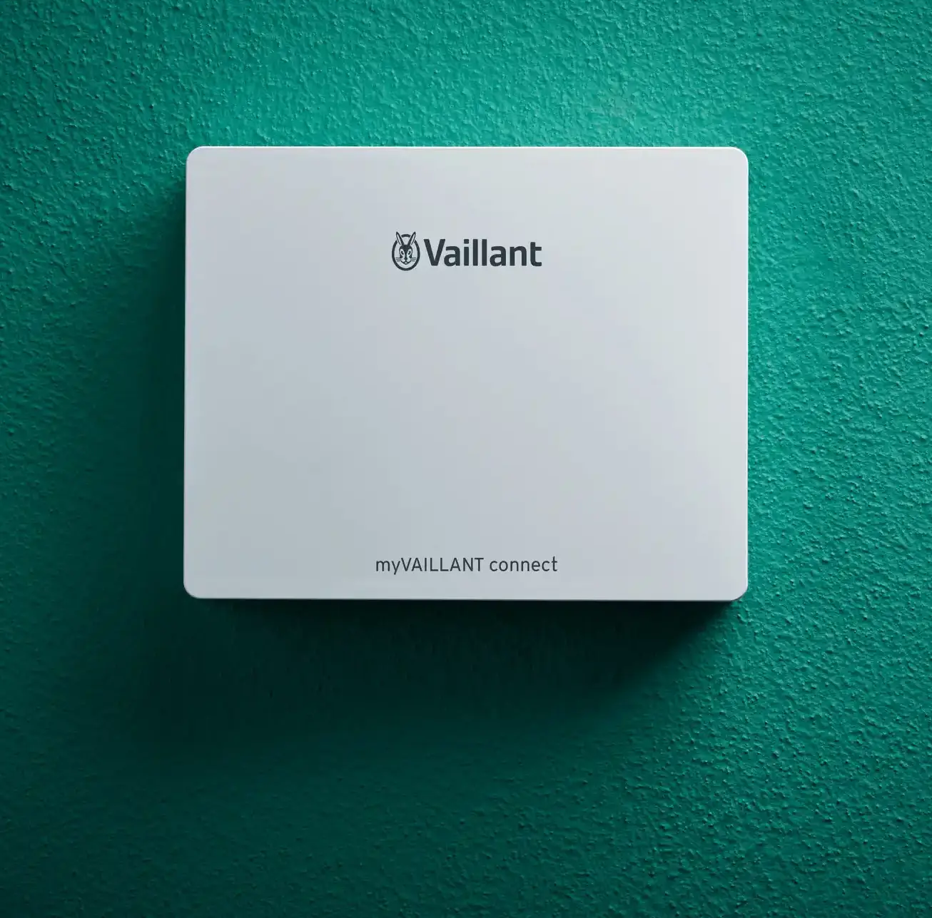 myVAILLANT connect on a green background