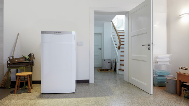 flexoTHERM unit inside a home
