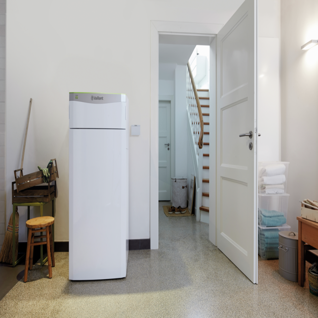 flexoTHERM unit inside a home