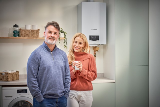 Vaillant ecoTEC plus in a kitchen