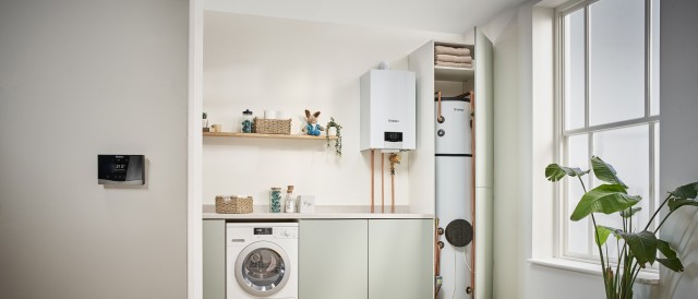 a full vaillant boiler heating system